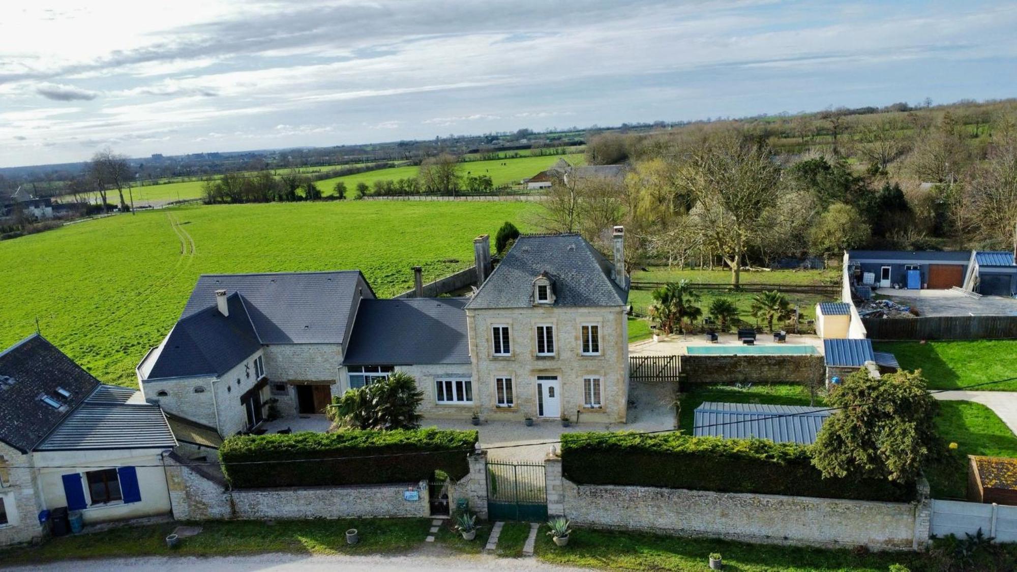 Gite Isigny Omaha Saint-Germain-du-Pert Buitenkant foto